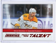2024 Upper Deck Credentials Front Row Talent Red /149 Steven Stamkos #FRT-SS 4et