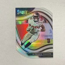 2020 Panini Select Field Level #373 KeShawn Vaughn Rookie Die Cut Buccaneers Car