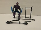 Vintage TMNT 1988 Foot Soldier 100% COMPLETE  MINT COND MINT PAINT STANDS EASY