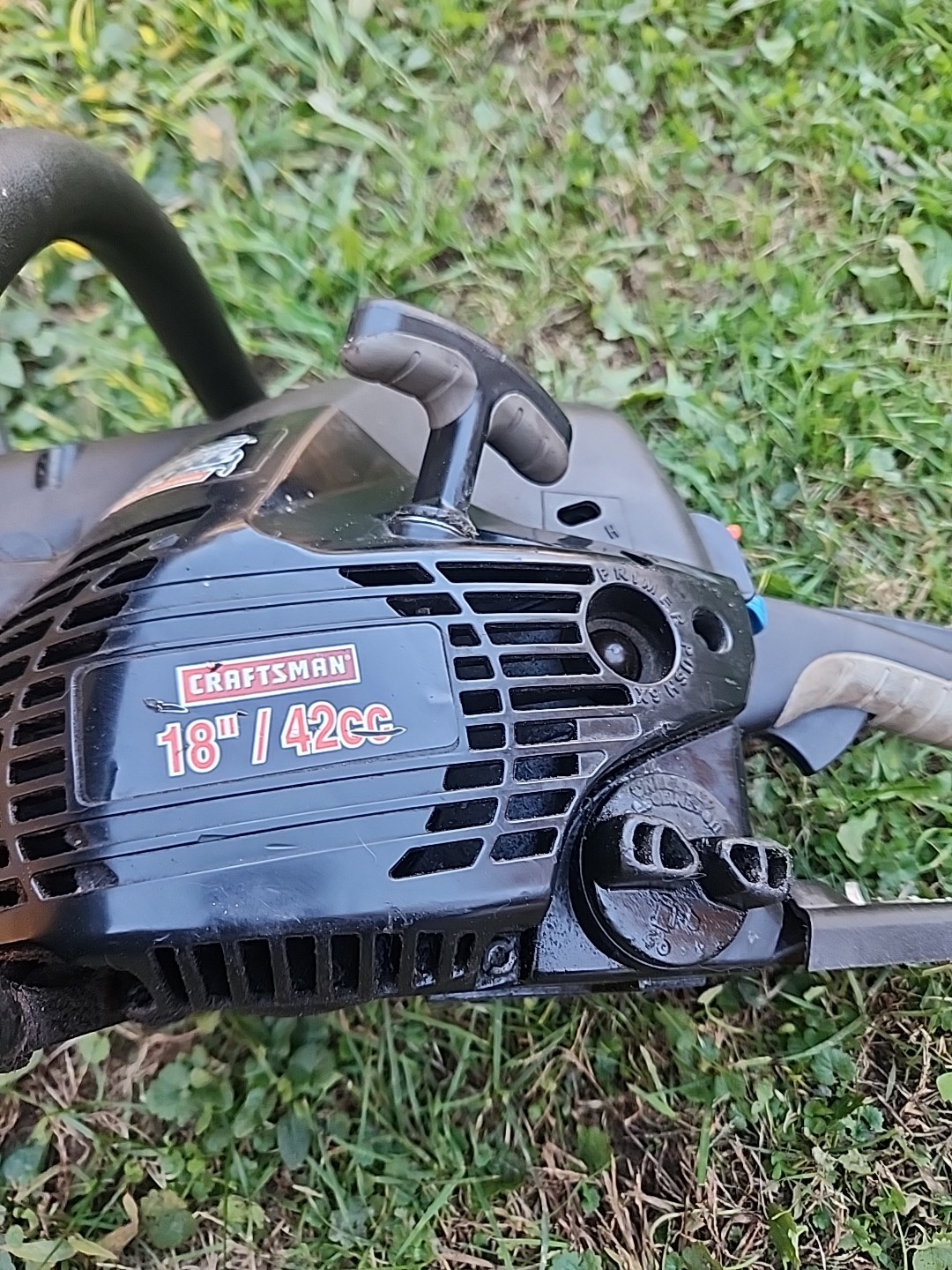Craftsman  18" 42cc Chainsaw Power Head Only For Parts Or Repair Please Read