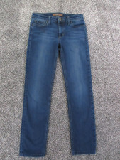 Joe's Jeans Womens 27 Blue Flawless The Cigarette Straight Leg Denim 27x28
