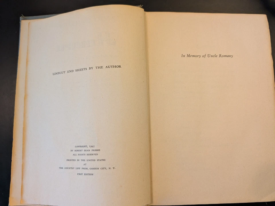 Robert Dean Frisbie / Amaru A Romance of the South Seas 1st Edition 1945 Foto 4 de 4