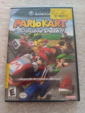Mario Kart Double Dash Nintendo GameCube 2003 Black Label, No Manual
