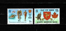 Isle of Man Stamp- Scott # 139-140-Mint/NH-OG-1978