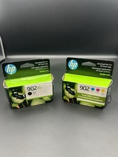 HP 902XL Black Cyan Magenta Yellow 3-Pack Genuine Ink Cartridges Exp 2025/26