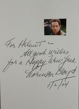 Autogramm amerikanischer TV- und Film Schauspieler Norman Lloyd (122409)
