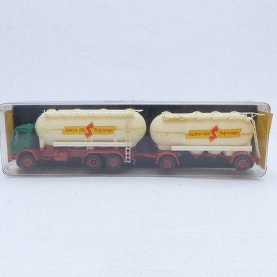 Kibri H0 1:87 Fertigmodell 10033 MB 2232 Hängerzug Spitzer Silo in OVP EX9260