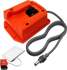 For Milwaukee Battery Adapter w/ Power Cable for Mini dish antenna Power Source