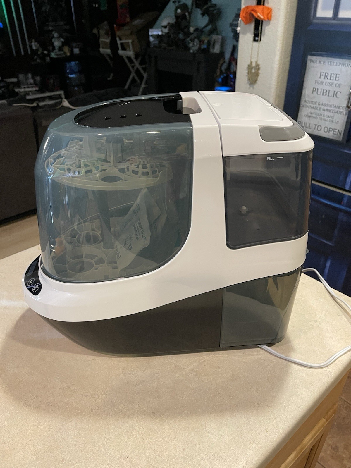 Baby Brezza Pro Bottle Washer Sterilizer Dryer BRZ0103 Complete Clean Tested