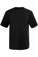 T-Shirt JP 1880 Herren L-8XL Rundhals Schwarz GekäMmte Baumwolle 702558130-3XL