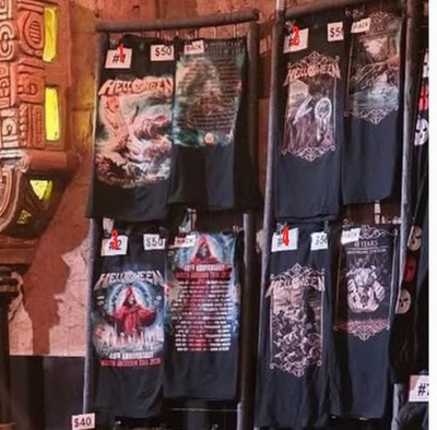 Helloween 40th Anniversary North American Tour 2026 T-Shirt Reprint