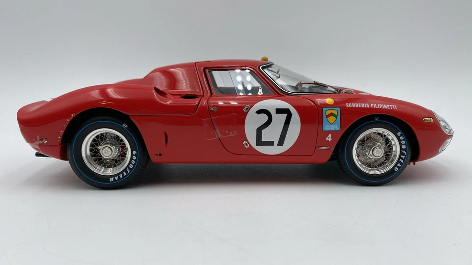 CMCM265 CMC Ferrari 250 LM 24h France 1965 N.27 Spoerry - Boller 1/18 - Immagine 4 di 4