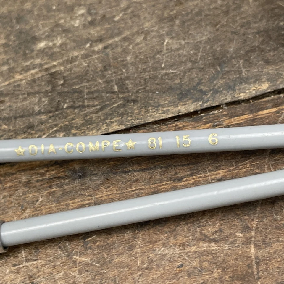 Juego de carcasa de cable de freno Dia-Compe 1981 vintage bicicleta de carretera años 80 carcasa corta nuevo de stock Foto 4 de 4