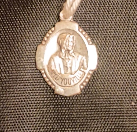 Saint Marguerite d' Youville Patron Difficult Marriages 1701-1771 Pendant