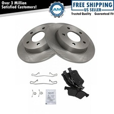 Rear Brake Pad Rotor Kit Brake Rotor For 2005-2013 Mazda 3