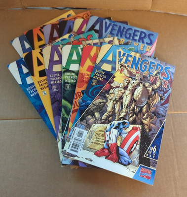 Avengers Forever #1-12 Vinatge Complete Series High Grade Marvel Comics