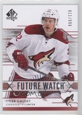 2014-15 SP Authentic Future Watch 811/999 Tyler Gaudet #207 2d8