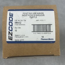Thomas & Betts WM-A-Z Electrical Letter Wire Markers - Box of 10