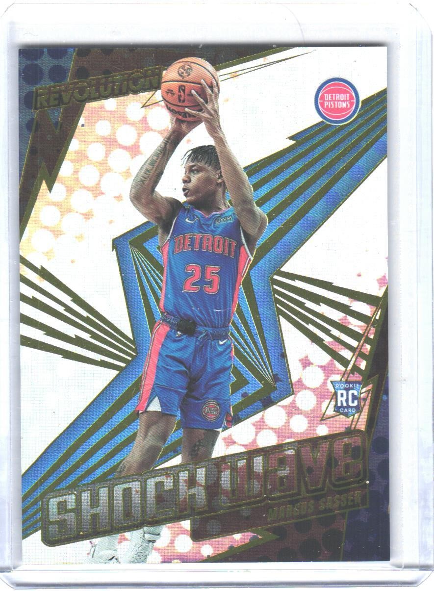 2023-24 Panini Revolution #18 Marcus Sasser Shock Wave Levels
