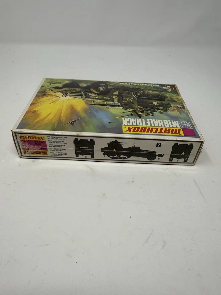 MATCHBOX. PK-78. M16 HALF TRACK. 1/76 SCALE.  SEALED VINTAGE - Image 4 of 4