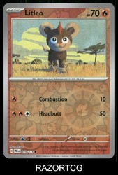 Litleo 015/131 Prismatic Evolutions Reverse Holo