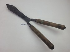 Große Gartenschere Trill um 1920 Gewellte Klingen Vintage Antik Deko #257339
