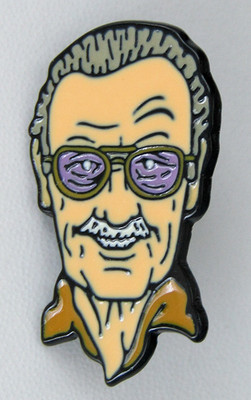 Stan Lee Lapel Pin Marvel Spiderman Collectible ***Discontinued***