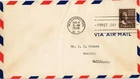 Dr Jim Stamps 7c Andrew Jackson Scott 812 First Day Issue Air Mail Cover