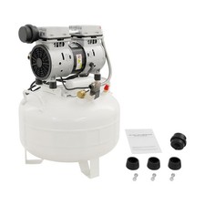 30L Portable Dental Air Compressor Oil Free Silent Air Pump 8Bar 115 PSI