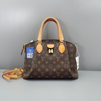 LOUIS VUITTON Rivoli  Monogram Canvas Brown Shoulder Handbag