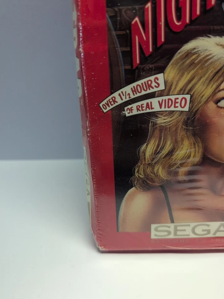 Night Trap Sega CD 1st PRINT RED BOX BRAND NEW AUTHENTIC FACTORY SEALED HTF READ - Image 4 of 4