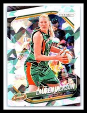 Lauren Jackson 2025 Panini Prizm WNBA Cracked Ice Prizm Card-#91  Seattle Storm