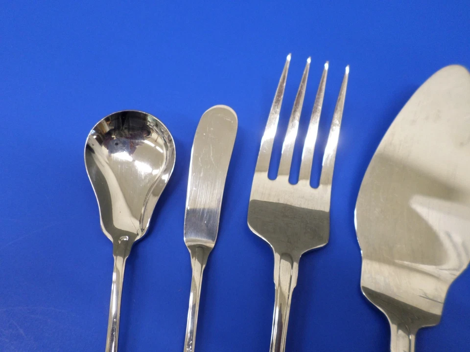 6 - Retroneu HAVERHILL Glossy Stainless Korea Flatware HOSTESS / SERVING PIECES - Image 4 of 4