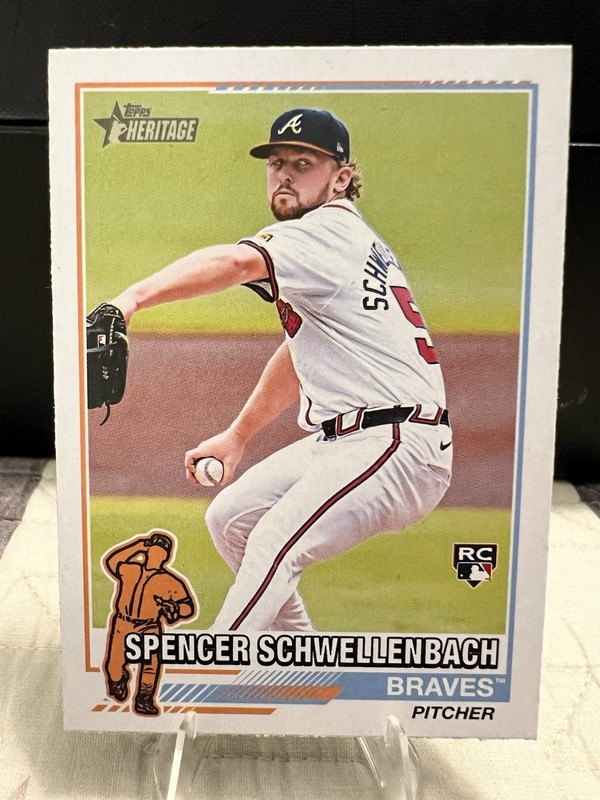 2025 Topps Heritage - 1976 Redefined Spencer Schwellenbach #76R-20 (RC)