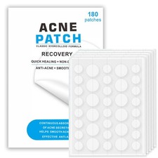 Acne Patches 180 Pcs Invisible Hydrocolloid Pimple Patches for Face Invisible