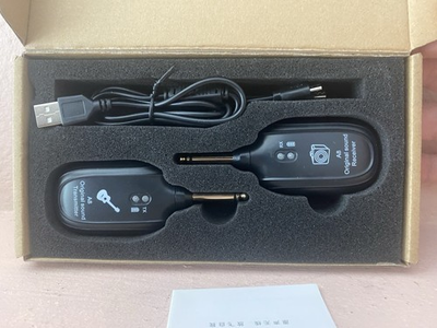 #ad #ad Original Sound A8 Wireless Guitar Transmitter Receiver Set for Electric Guitar $15.00