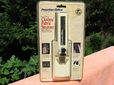 Proctor Silex Travel Clothes/Fabric Steamer Brush & Carry Bag~Dual Voltage~New