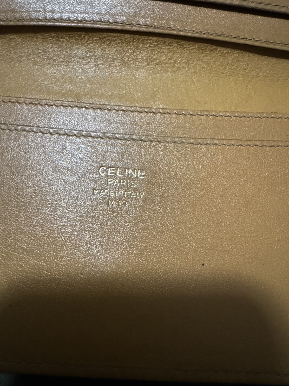 Authentic Celine Vintage Macadam  Checkbook Walle… - image 15