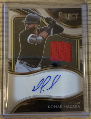 2021 Panini Select NOMAR MAZARA Signature Materials Autograph #SM-NM 75/99