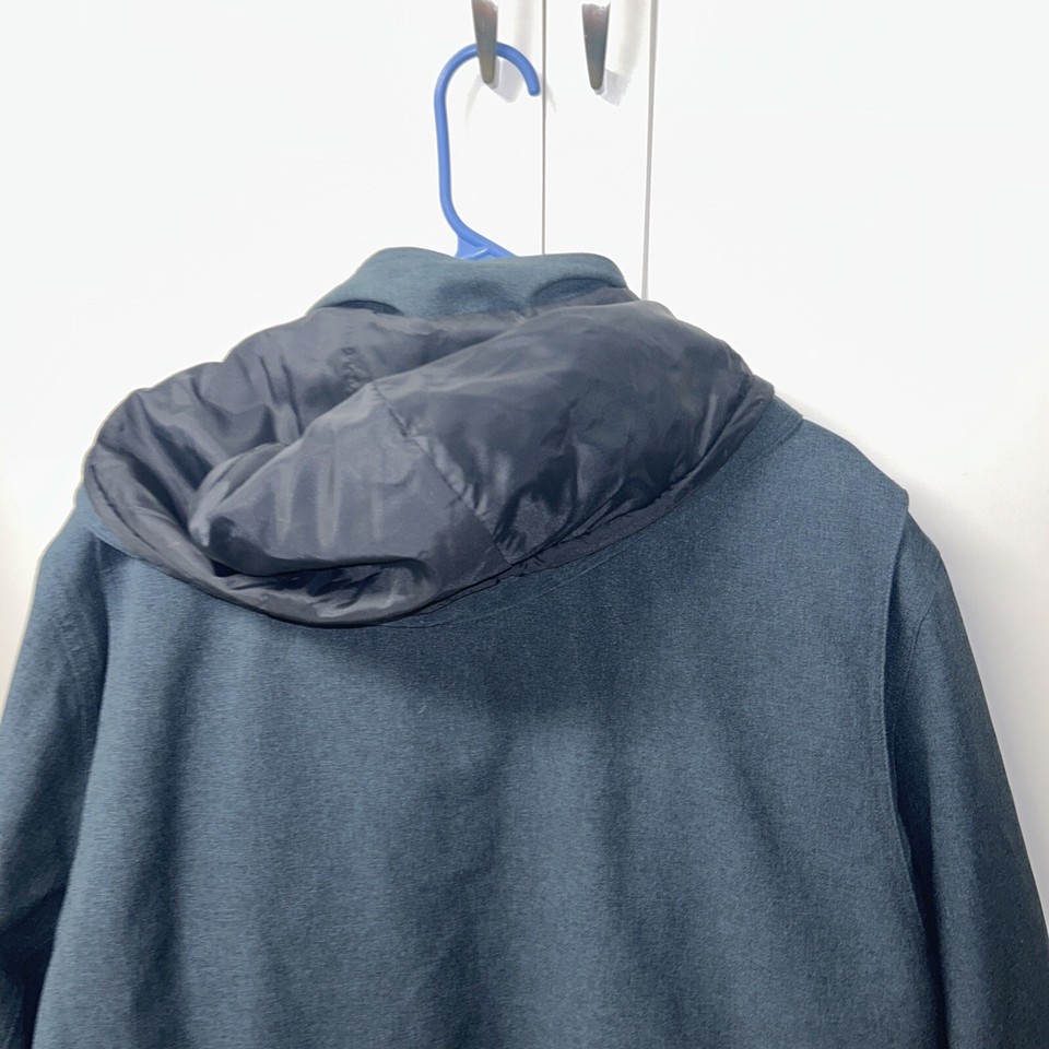 LL Bean Tek 3in1 All Season Parka Jacket Waterproof Coat 284416 Blue