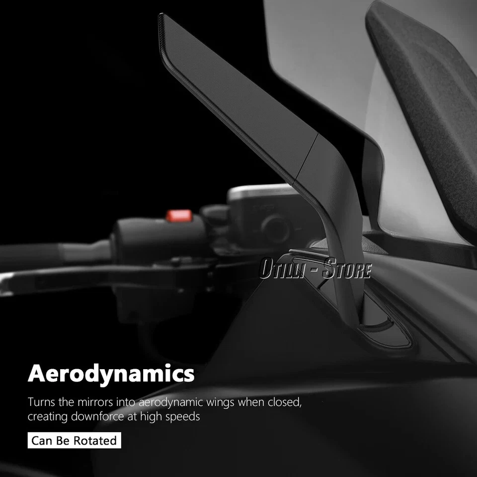 Rearview Mirrors For Yamaha T-MAX 500 TMAX 530 T-MAX560 Side Stealth Mirror - Image 4 of 4