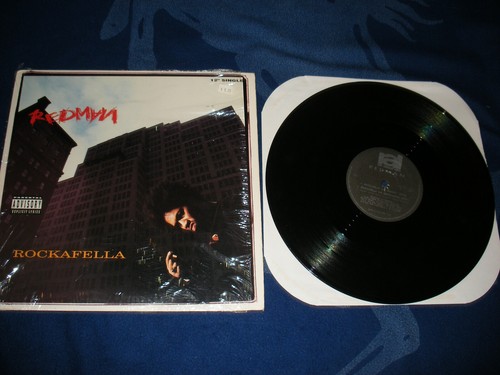 VINTAGE 1994 REDMAN ROCKAFELLA VINYL RECORD RAP HIP HOP MASTERDISK STAMP OG