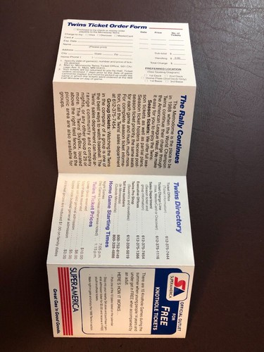 MLB Baseball Schedules U-Pick **See Shipping Special For Multiples** - Picture 7 of 42