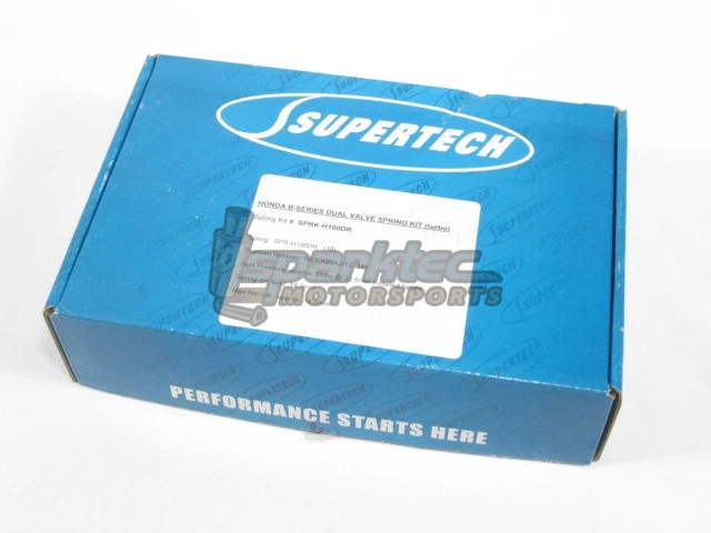 Muelles y retenedores de doble válvula Supertech Acura Honda B16A B17A B18C VTEC Turbo Foto 2 de 4