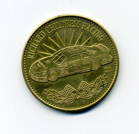 1997 Pinnacle Mint Collection RICHARD CHILDRESS RACING Gold Plated