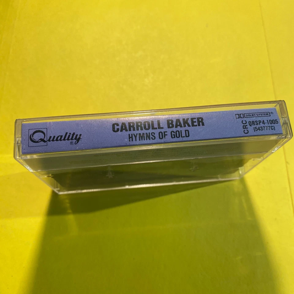 CARROLL BAKER Hymns of Gold CASSETTE TAPE - Image 2 of 4