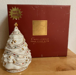 NEW LENOX PORCELAIN CHINA JEWELS TREE COZY LITE