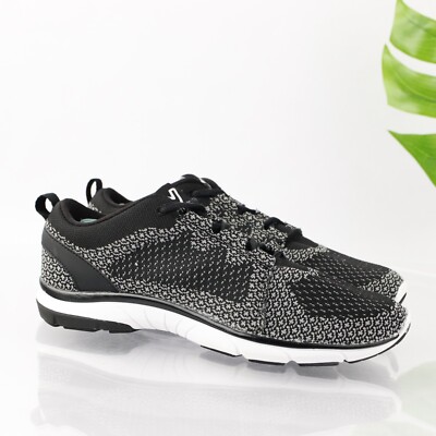 Vionic Womens Sierra Sneaker Size 11 Black Mesh Athletic Walking