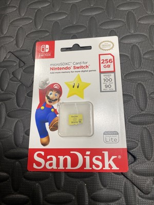 Sandisk Sdsqxao 256g Gnczn 256gb Microsdxc Uhs I Card For Nintendo Switch For Sale Online Ebay