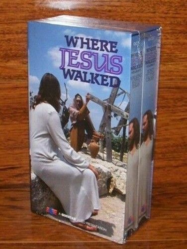 Where Jesus Walked: Vol. 1 & Vol. 2 (2-VHS Tapes) The Life Of Jesus Christ *New* - Picture 2 of 2